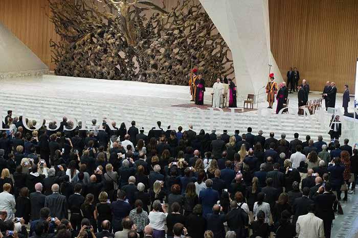 Audience Privée avec Papa Francesco