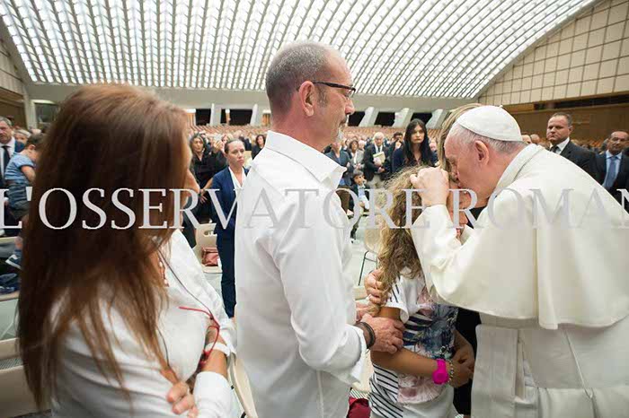 Audience Privée avec Papa Francesco