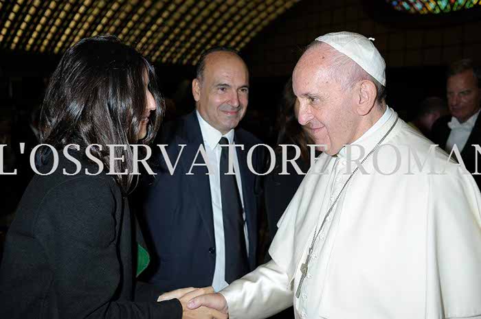 Audience Privée avec Papa Francesco