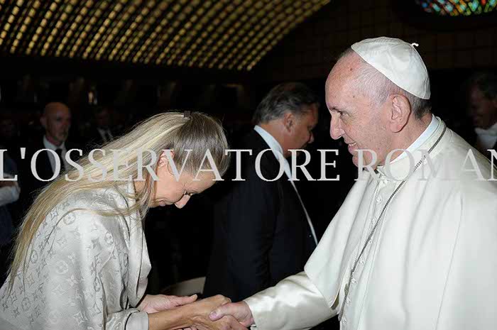 Audience Privée avec Papa Francesco