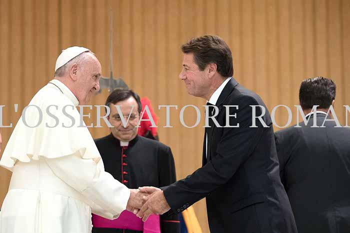 Audience Privée avec Papa Francesco