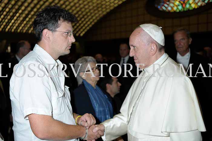 Audience Privée avec Papa Francesco