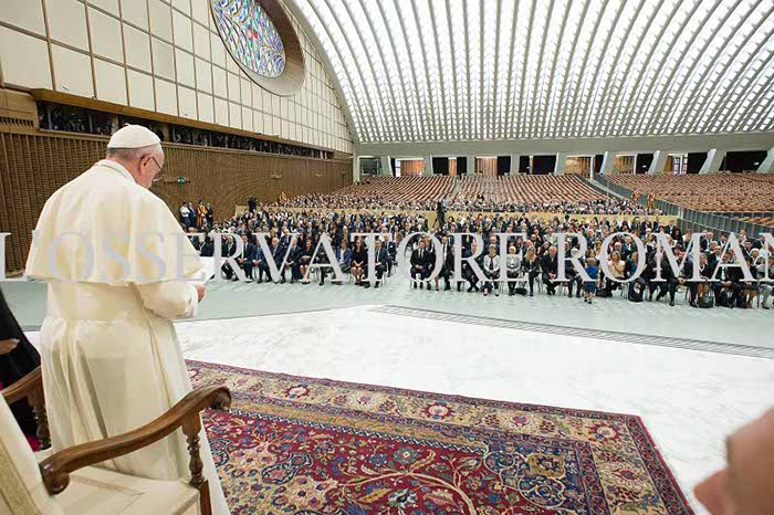 Audience Privée avec Papa Francesco