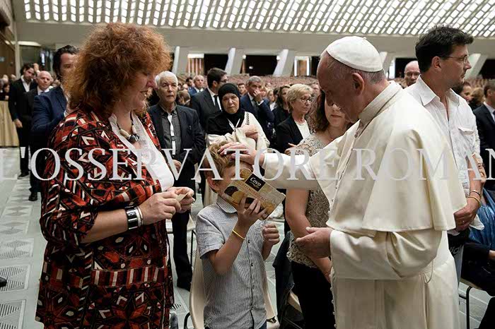 Audience Privée avec Papa Francesco