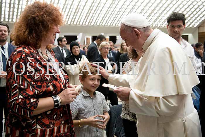 Audience Privée avec Papa Francesco