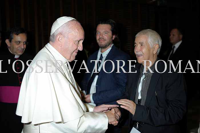 Audience Privée avec Papa Francesco