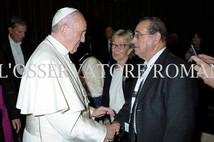 Audience Privée avec Papa Francesco