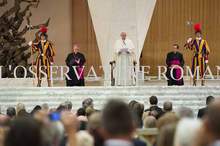 Audience Privée avec Papa Francesco