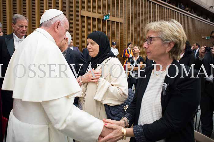 Audience Privée avec Papa Francesco