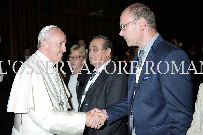 Audience Privée avec Papa Francesco