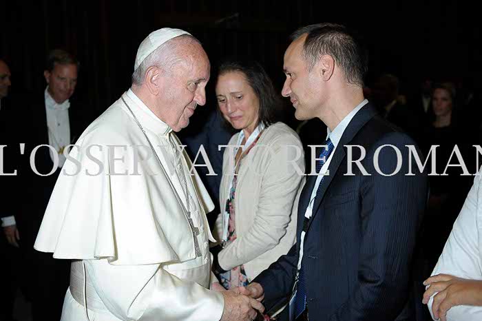 Audience Privée avec Papa Francesco