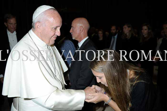 Audience Privée avec Papa Francesco