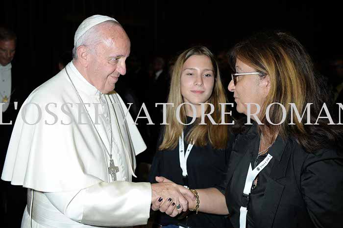 Audience Privée avec Papa Francesco