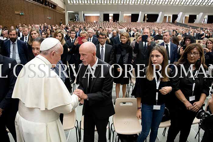 Audience Privée avec Papa Francesco