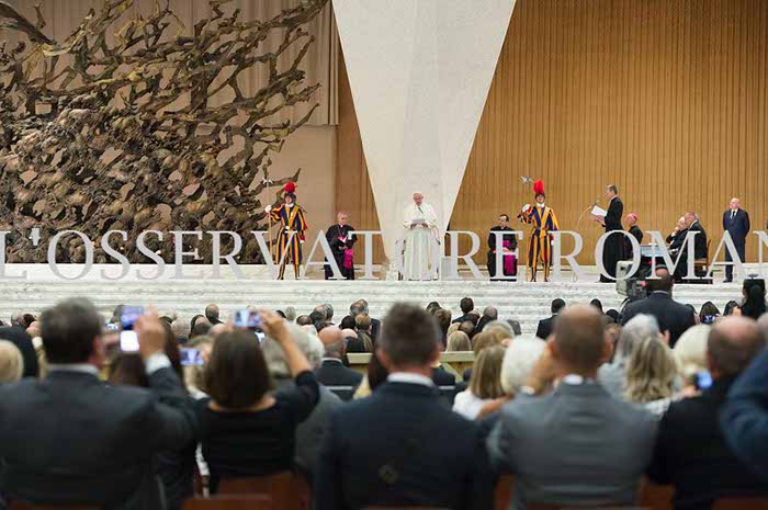 Audience Privée avec Papa Francesco