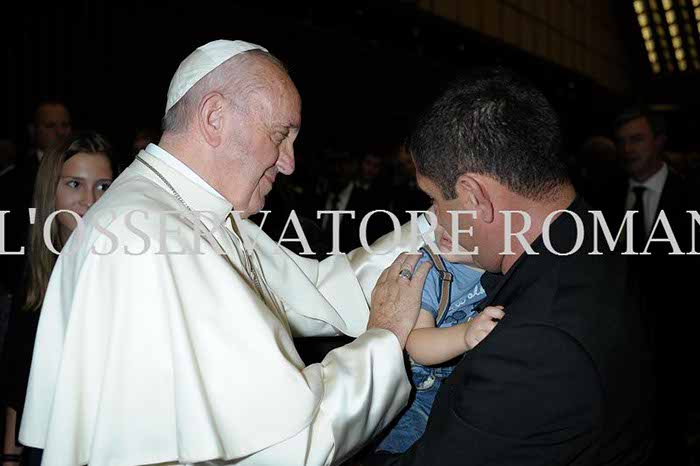 Audience Privée avec Papa Francesco