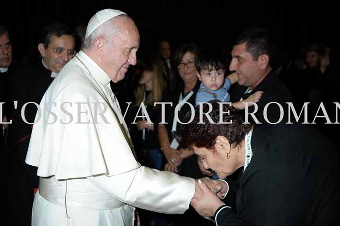 Audience Privée avec Papa Francesco