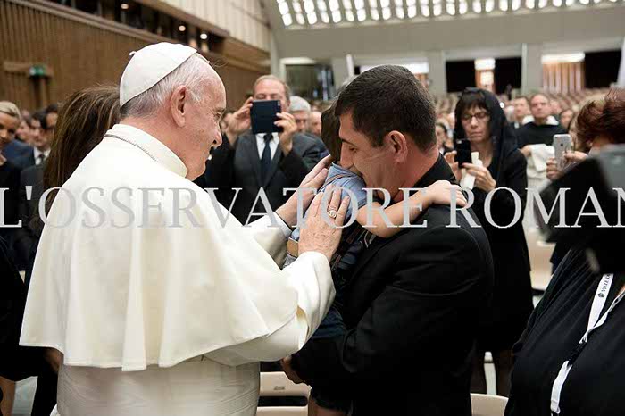 Audience Privée avec Papa Francesco