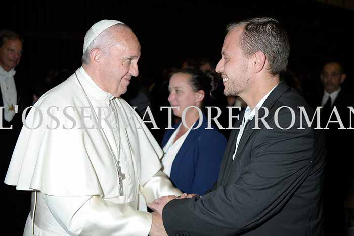 Audience Privée avec Papa Francesco