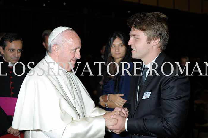 Audience Privée avec Papa Francesco