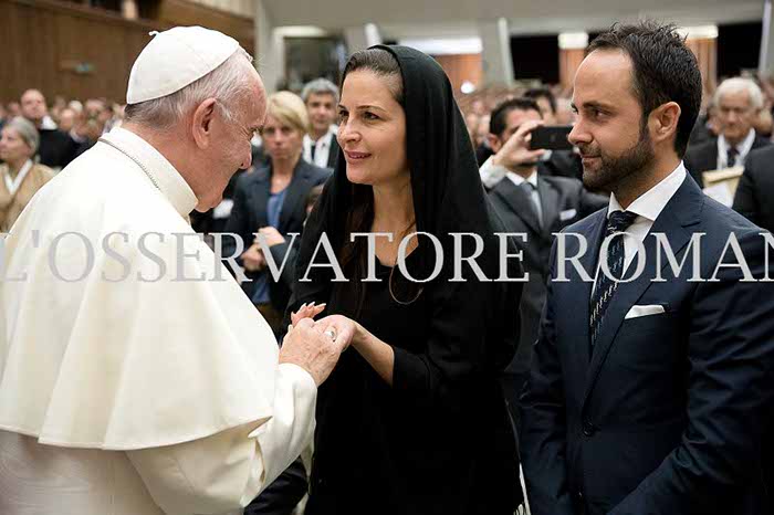 Audience Privée avec Papa Francesco