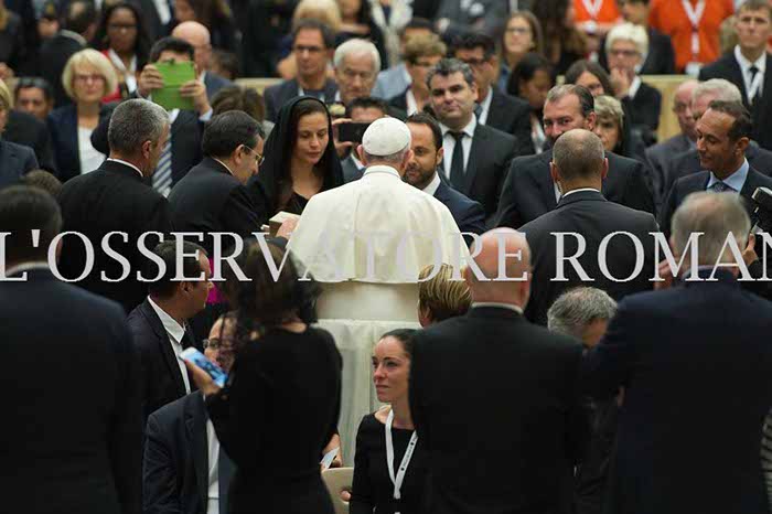 Audience Privée avec Papa Francesco