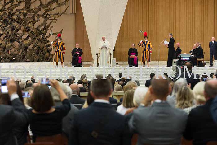 Audience Privée avec Papa Francesco