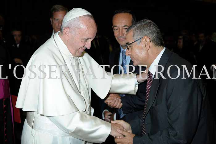 Audience Privée avec Papa Francesco