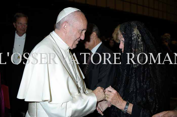 Audience Privée avec Papa Francesco