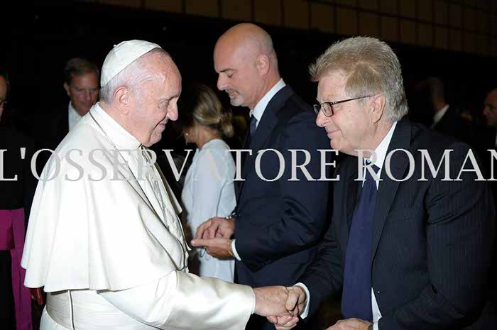 Audience Privée avec Papa Francesco