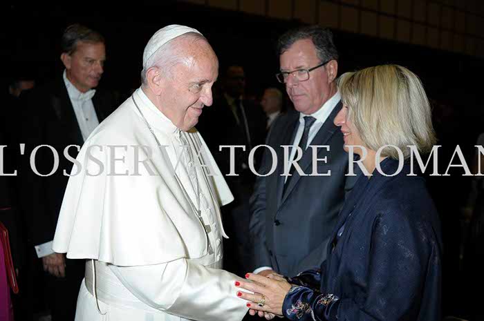 Audience Privée avec Papa Francesco