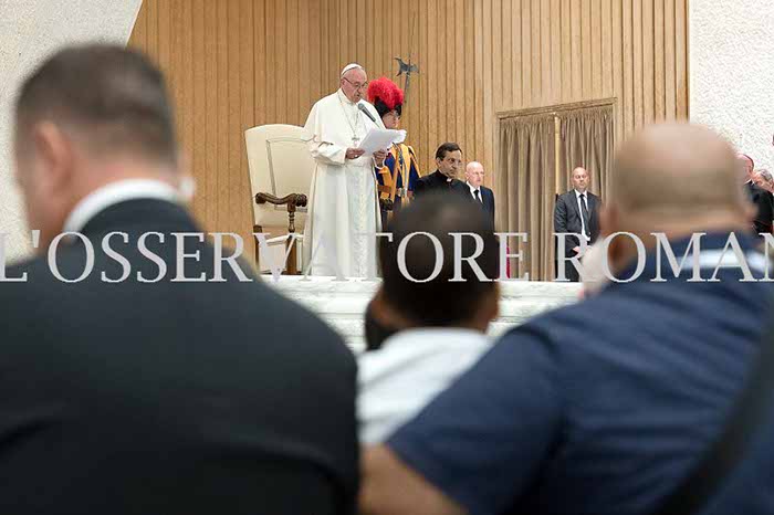 Audience Privée avec Papa Francesco