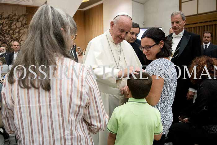 Audience Privée avec Papa Francesco