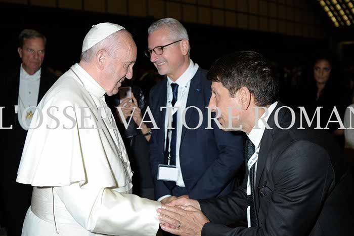 Audience Privée avec Papa Francesco