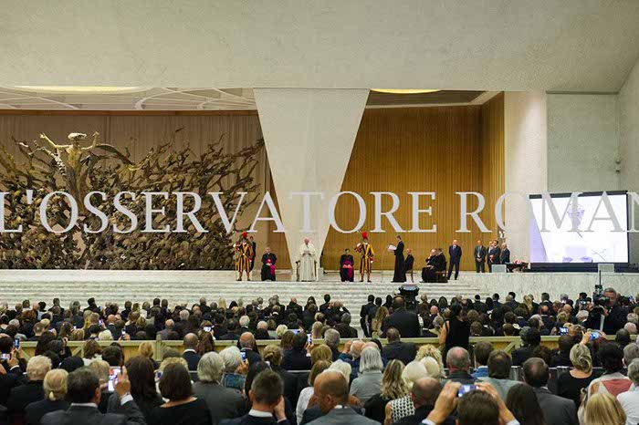 Audience Privée avec Papa Francesco