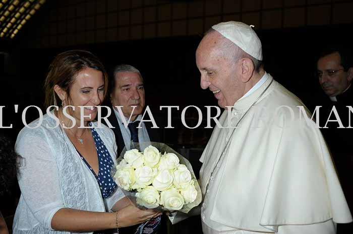 Audience Privée avec Papa Francesco