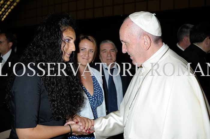 Audience Privée avec Papa Francesco