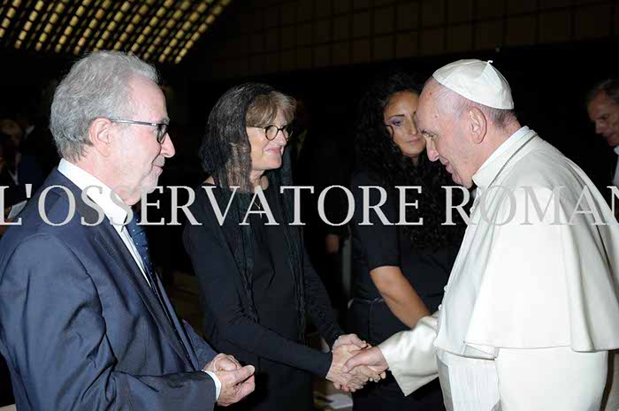 Audience Privée avec Papa Francesco