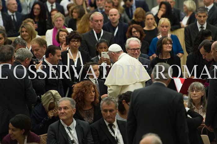 Audience Privée avec Papa Francesco