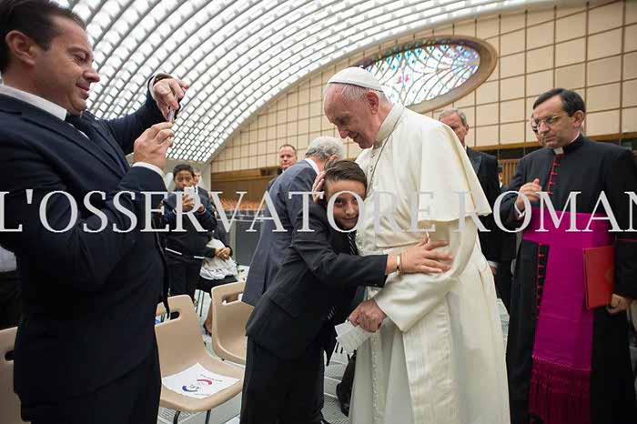 Audience Privée avec Papa Francesco