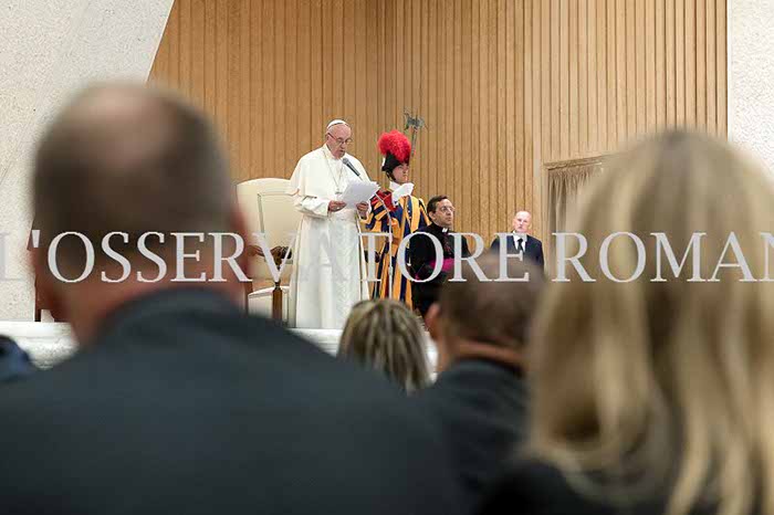 Audience Privée avec Papa Francesco