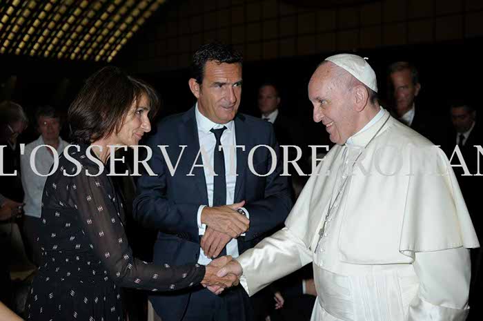 Audience Privée avec Papa Francesco