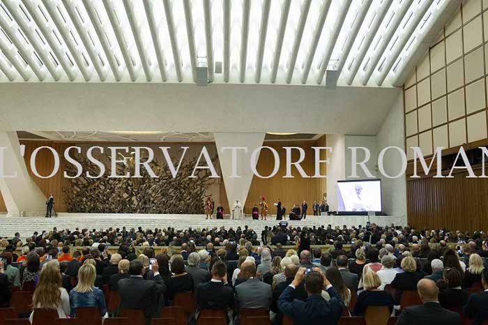 Audience Privée avec Papa Francesco