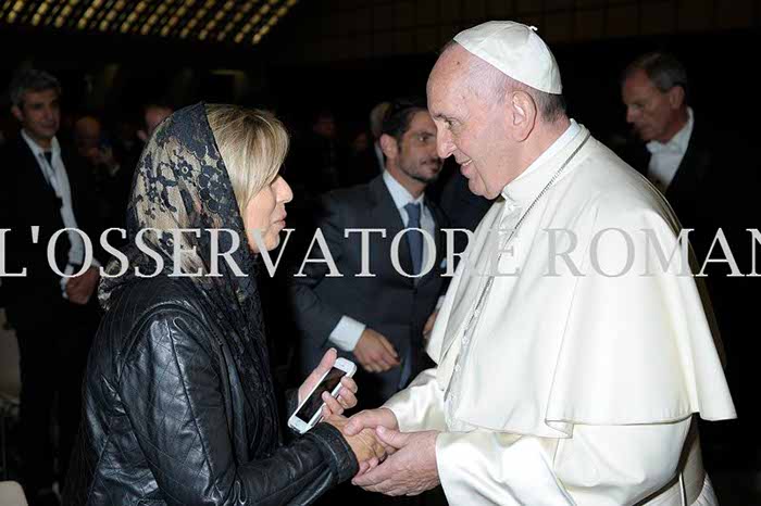 Audience Privée avec Papa Francesco