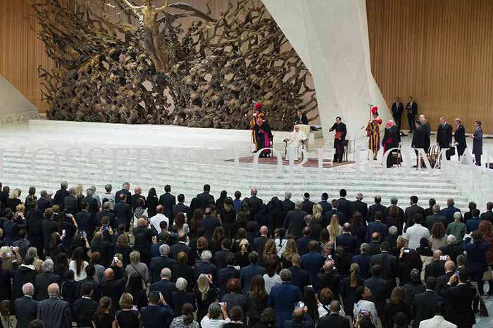 Audience Privée avec Papa Francesco