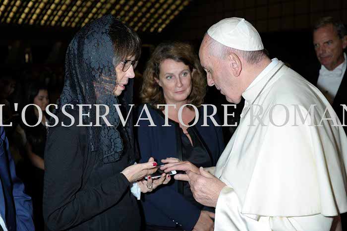 Audience Privée avec Papa Francesco