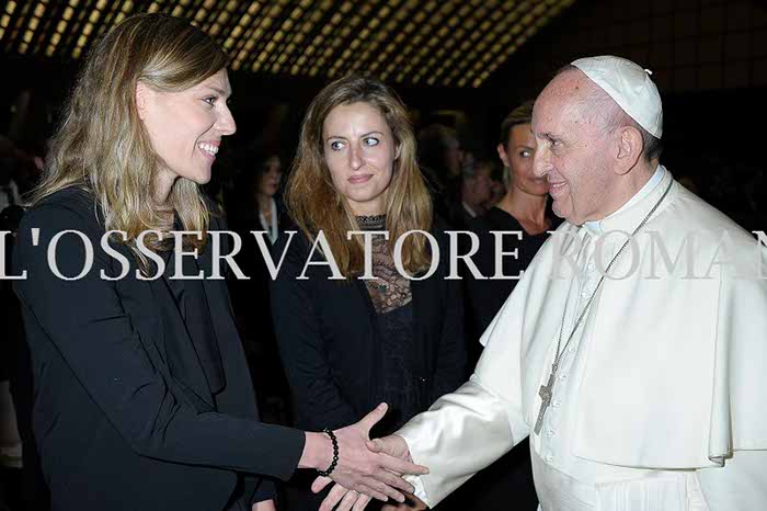 Audience Privée avec Papa Francesco