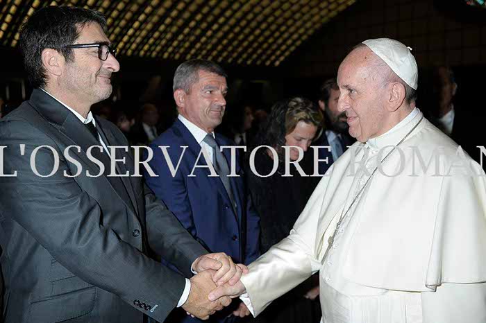 Audience Privée avec Papa Francesco