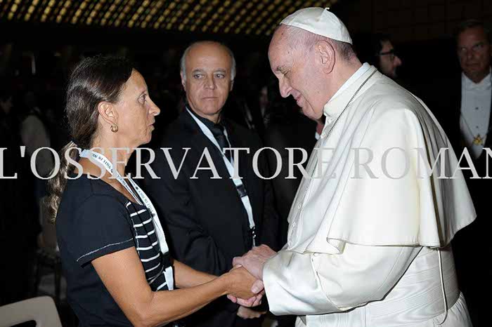 Audience Privée avec Papa Francesco