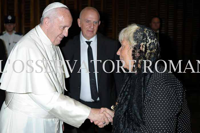 Audience Privée avec Papa Francesco